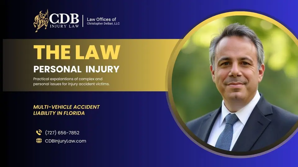 multi vehicle accident liability in florida