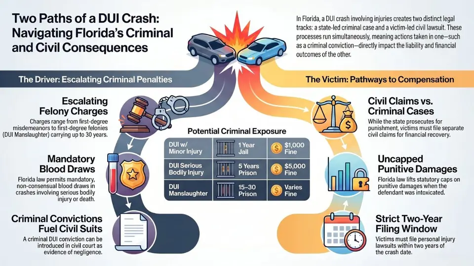 what happens after a dui crash with injuries what happens after a dui crash with injuries