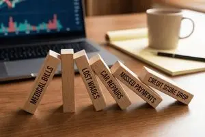 injury accident credit impact