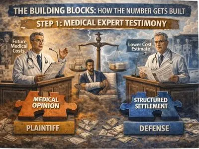 calculating medical injury settlement in fl