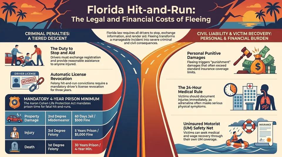 hit and run legal costs