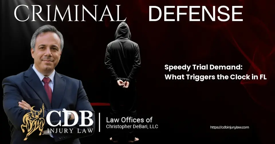 Speedy Trial Demand: What Triggers the Clock in FL