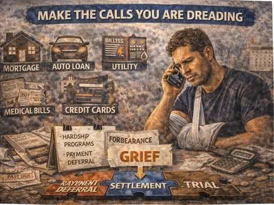 financial struggle after injury accident