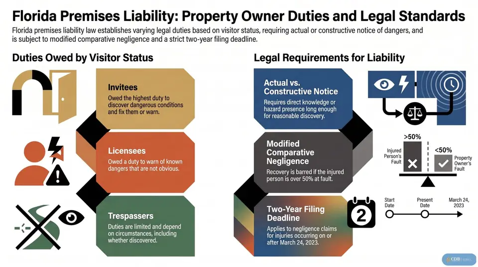 Infographic: Dangerous Condition: What Property Owners Must Fix