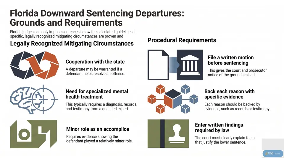 Infographic: Sentencing Departures: Grounds That Reduce Guidelines