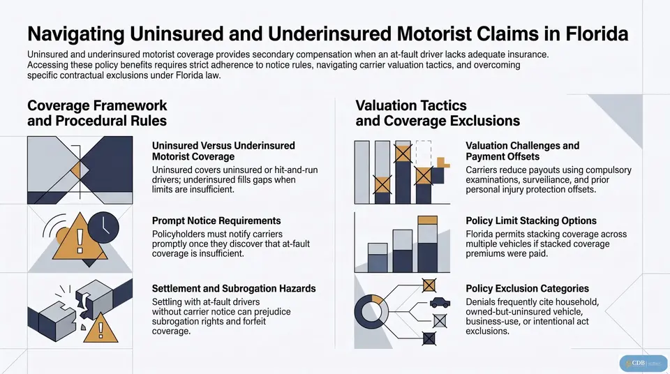 Infographic: Uninsured Motorist Claims: When Your Own Policy Pays