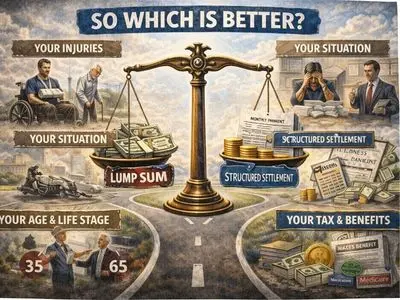 lump sum or structured settlement