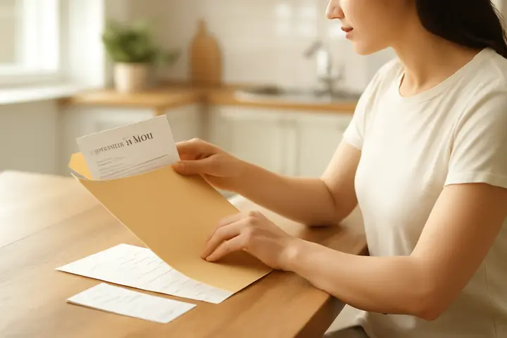 Organizing documents to explain a treatment gap